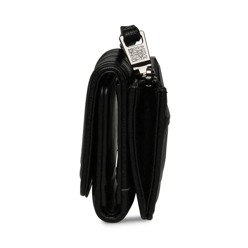 STEVE MADDEN BLACK Steve madden beos black/black wallet for Women | Best Price UAE